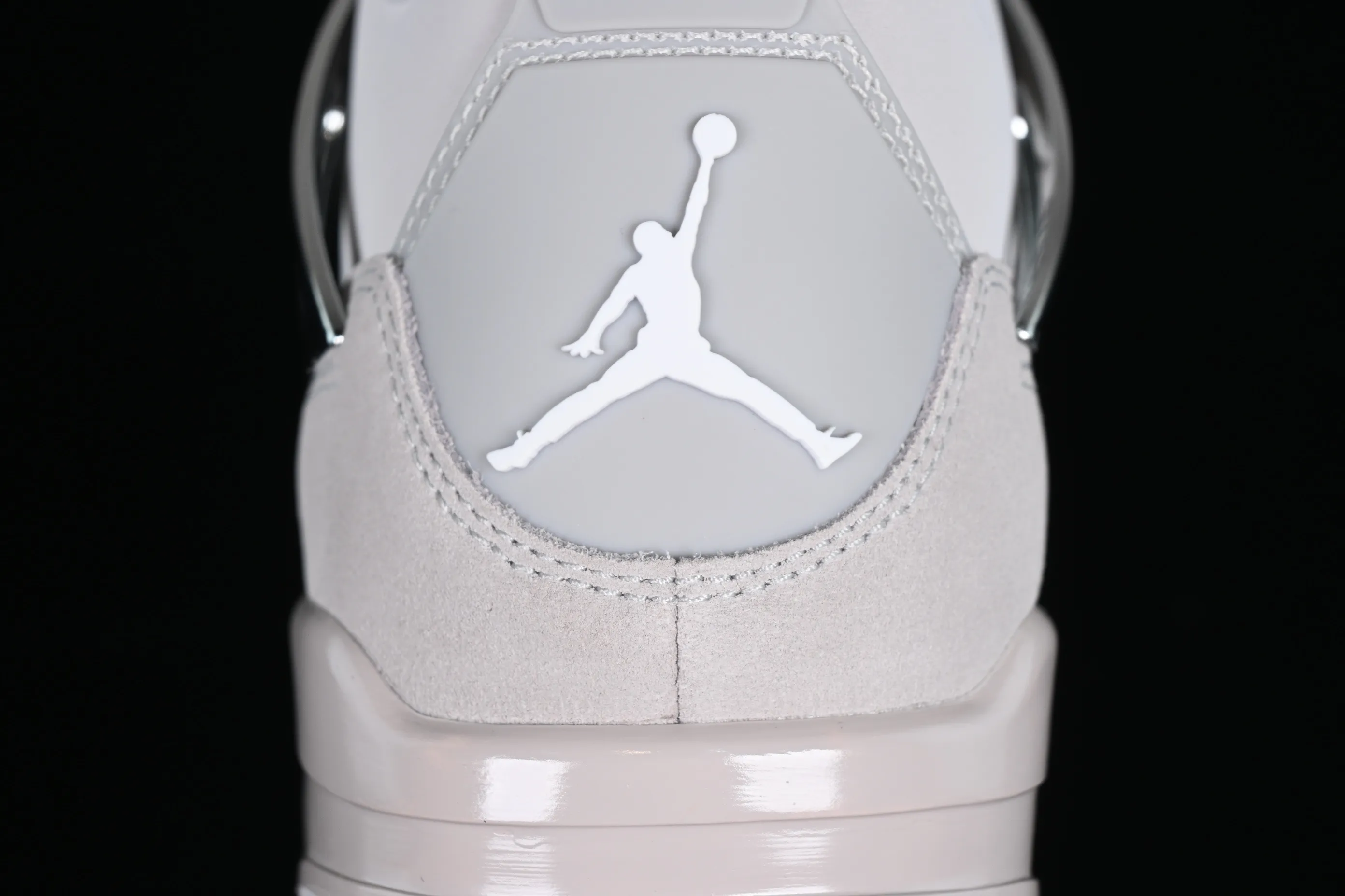All categories Air Jordan Jordan series basketball shoes Air Jordan 4 GX foreign trade version Air Jordan 4 Retro "Frozen Moments" AJ4 Joe 4 electroplated silver AQ9129-001